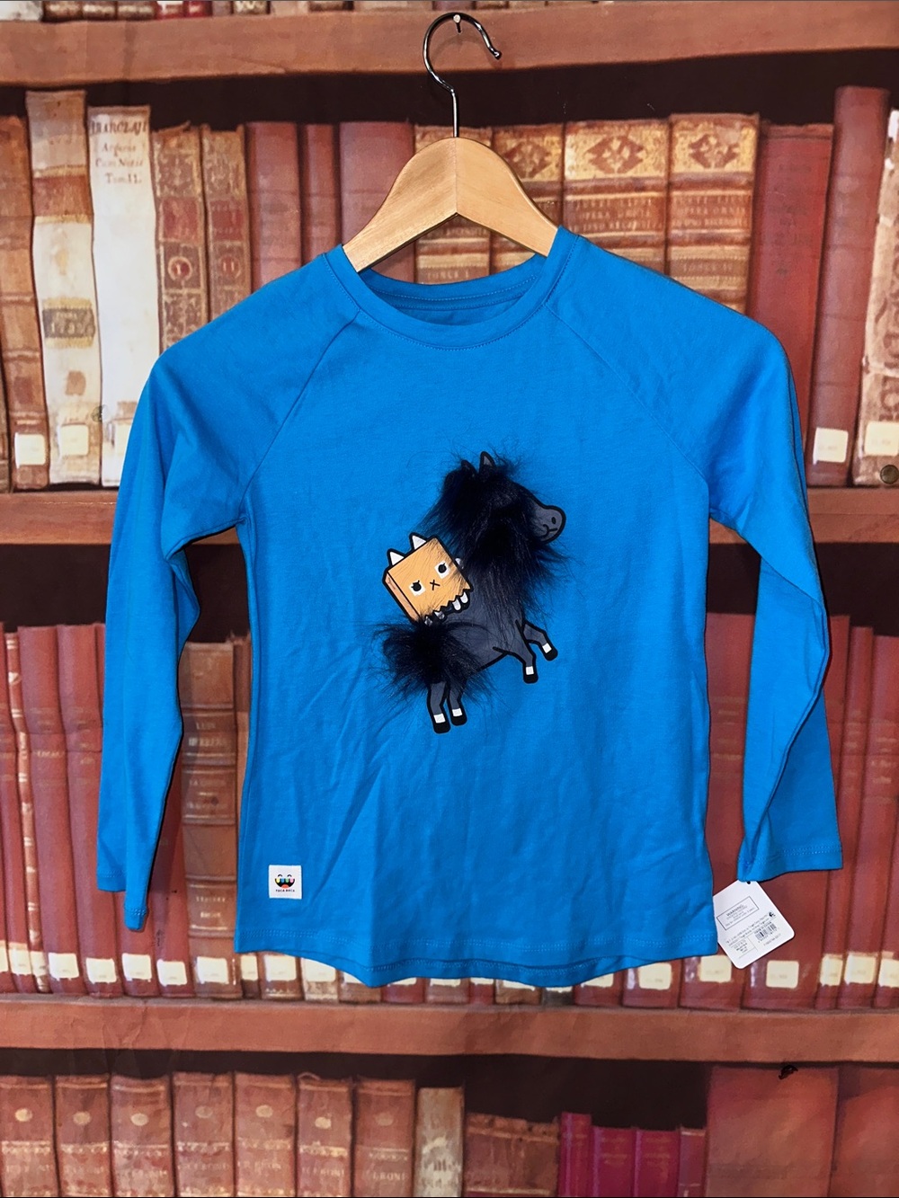 NWT Toca Boca Horse Faux Fur Mane Tail Shirt 6 6X 2017 Target RARE